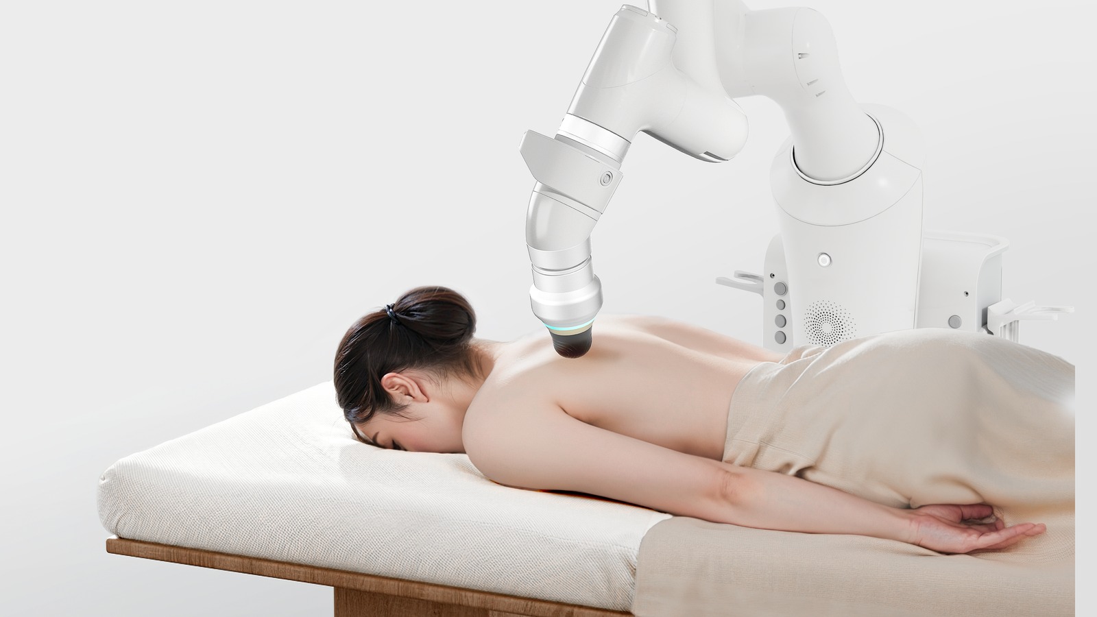 Cedeno R2 precision effector for robotic massage